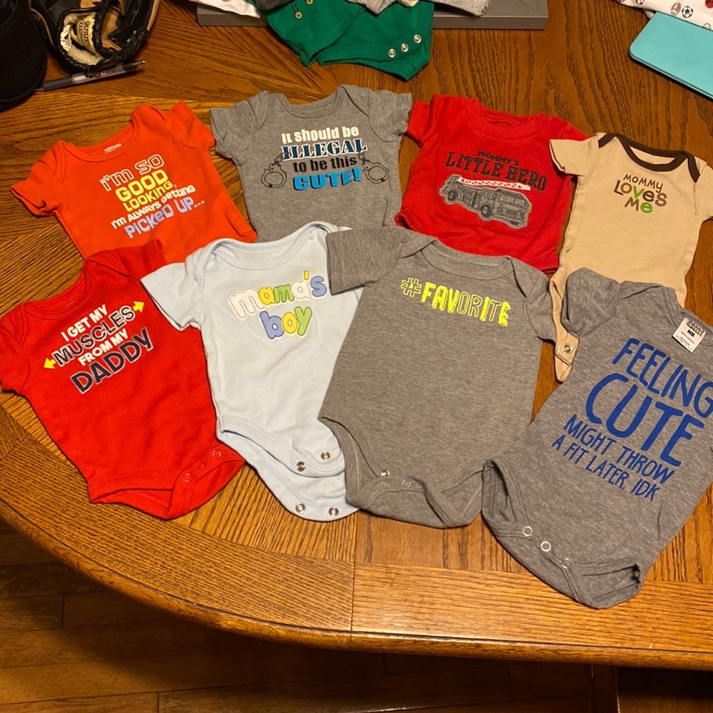Baby boy onesies